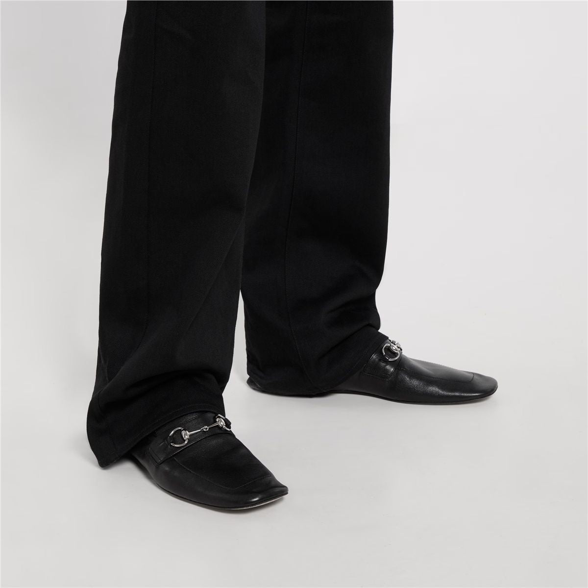 Men's loafer with horsebit-GUCCI-Verso