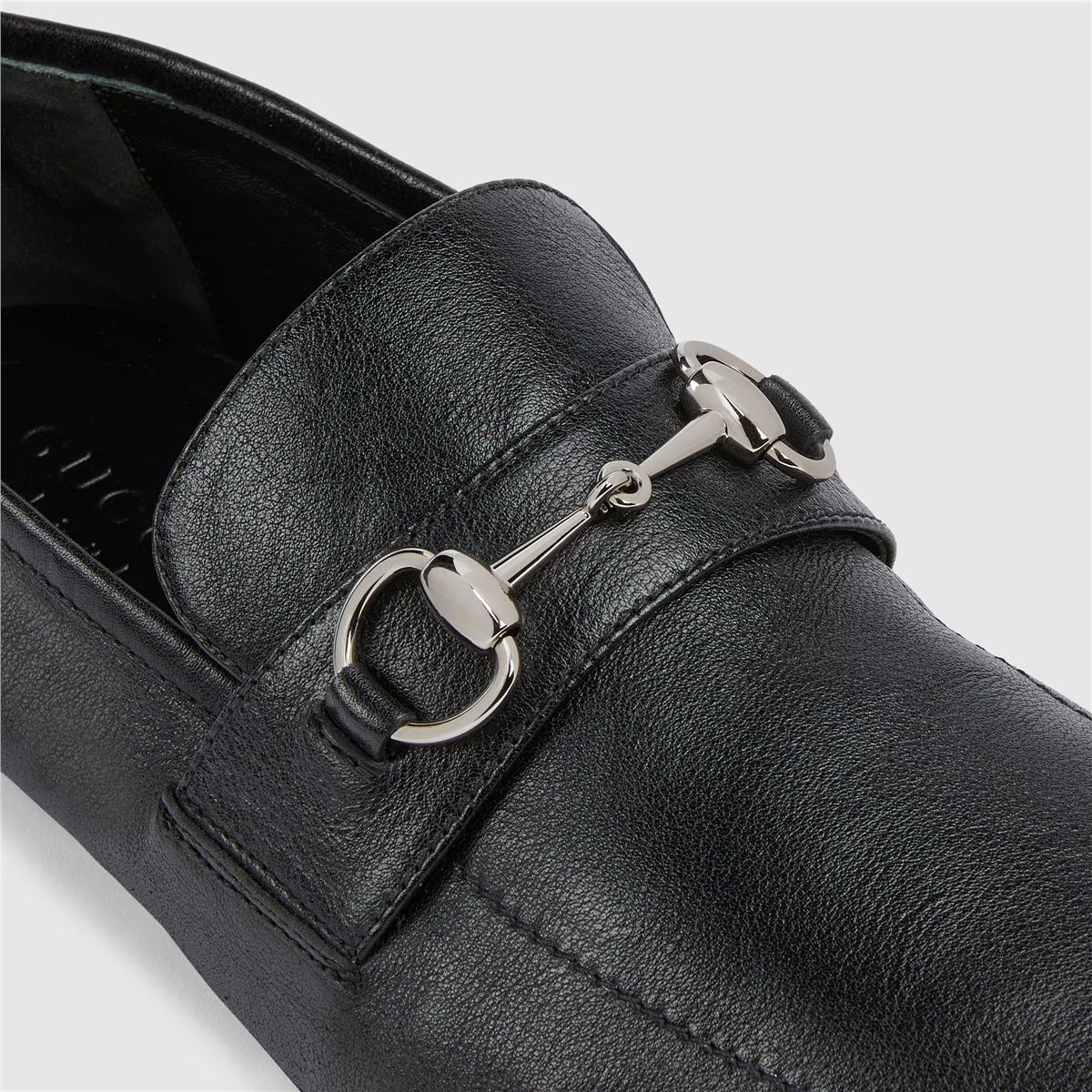 Men's loafer with horsebit-GUCCI-Verso