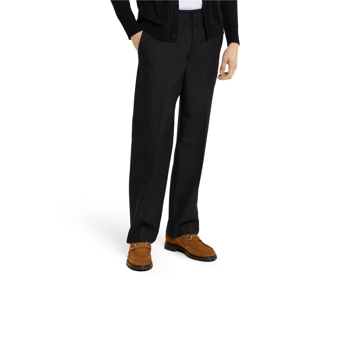 Men's Loafer with Horsebit-GUCCI-Verso