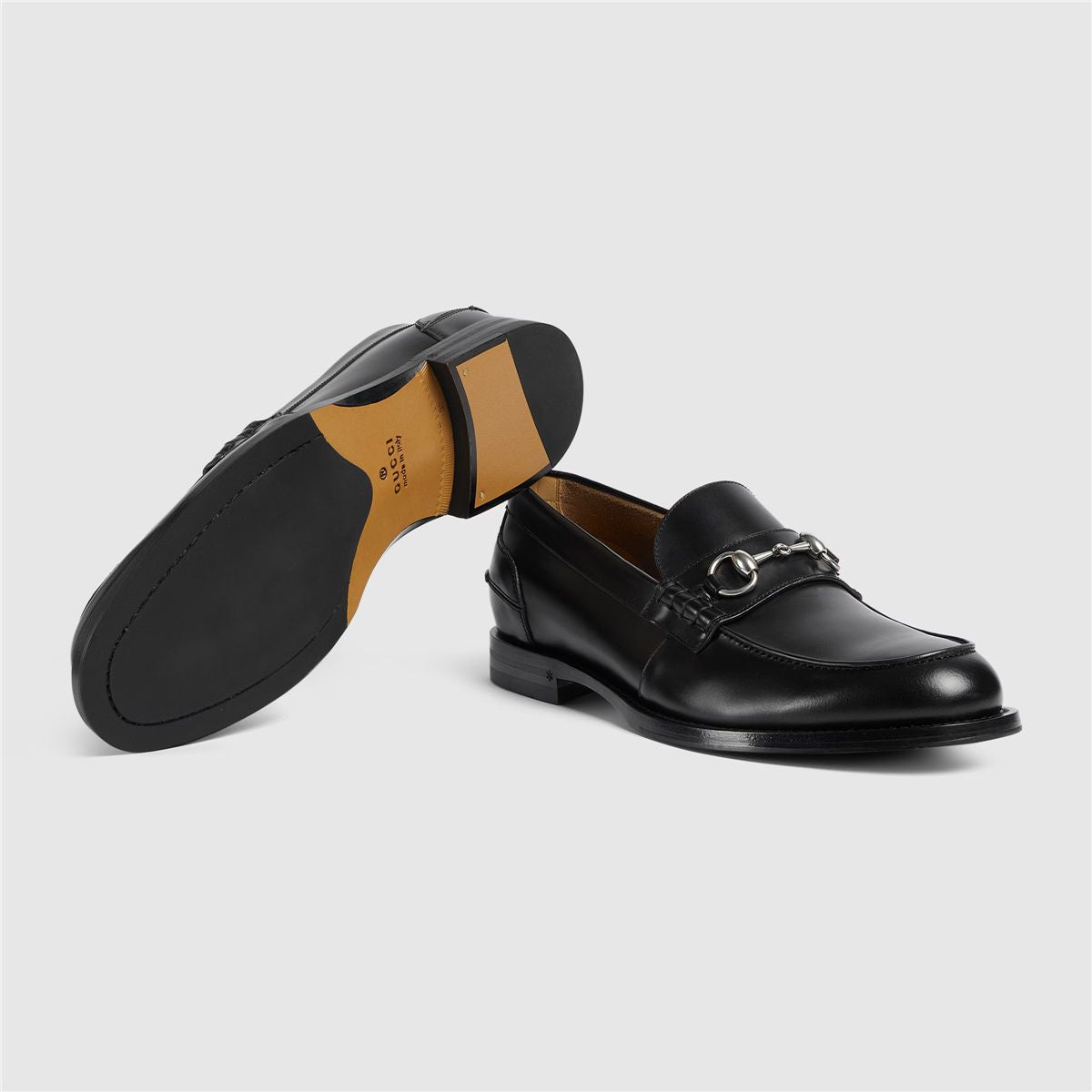 Men's loafer with horsebit-GUCCI-Verso