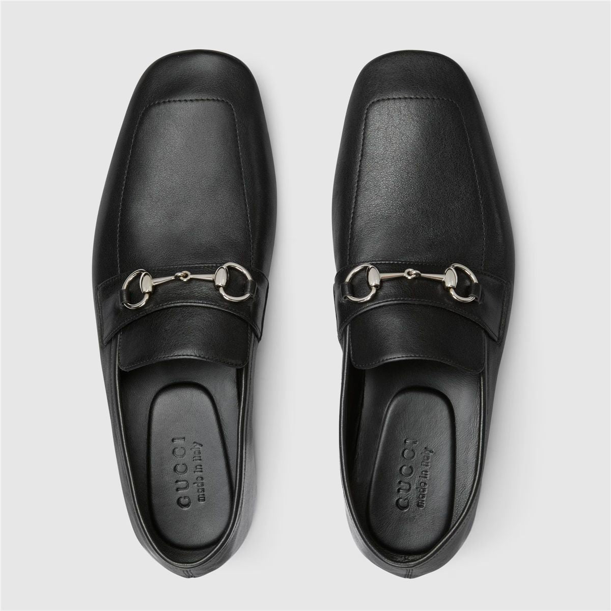 Men's loafer with horsebit-GUCCI-Verso