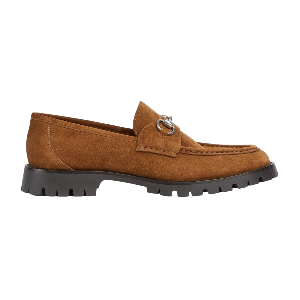 Men's Loafer with Horsebit-GUCCI-Verso