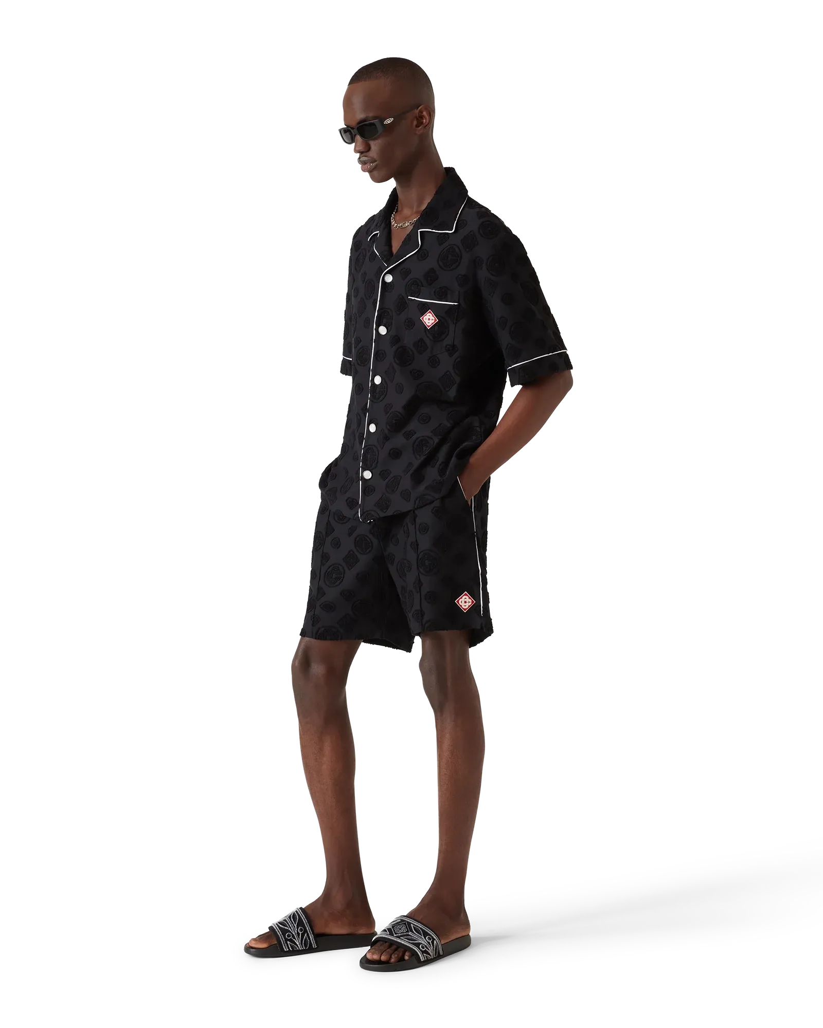 Men's pool slides-CASABLANCA-Verso