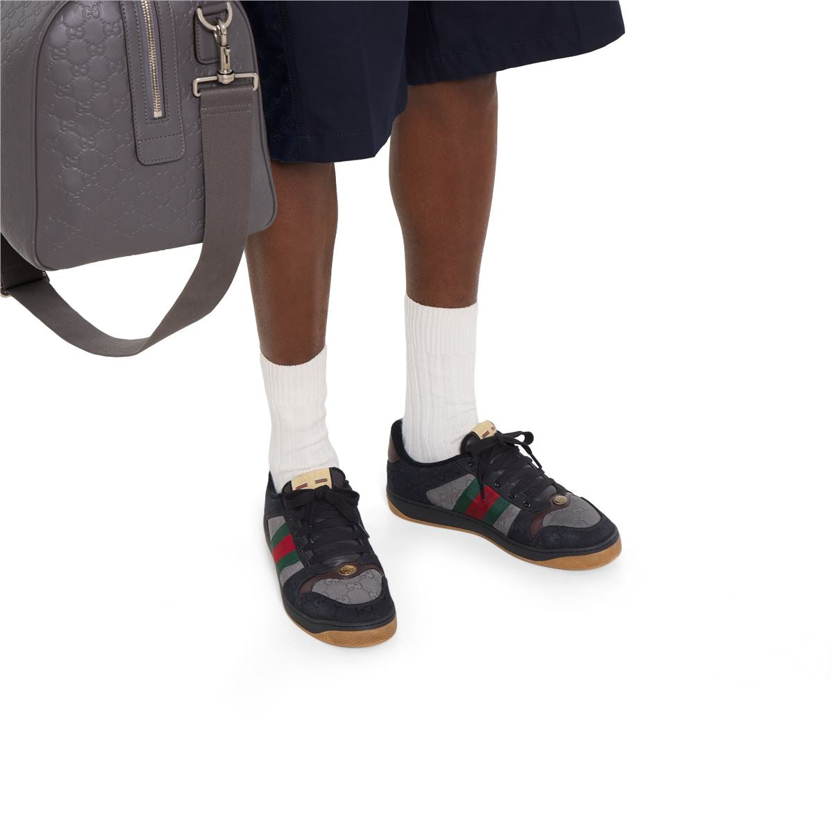 Men's screener trainers-GUCCI-Verso