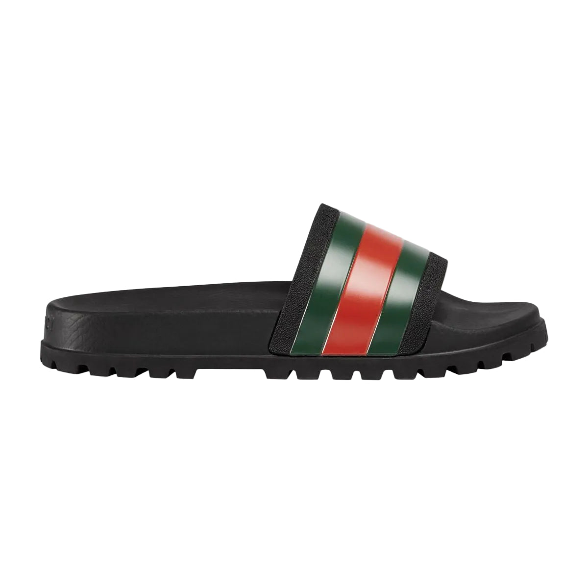Men's slide sandal with web-GUCCI-311974-40-Verso