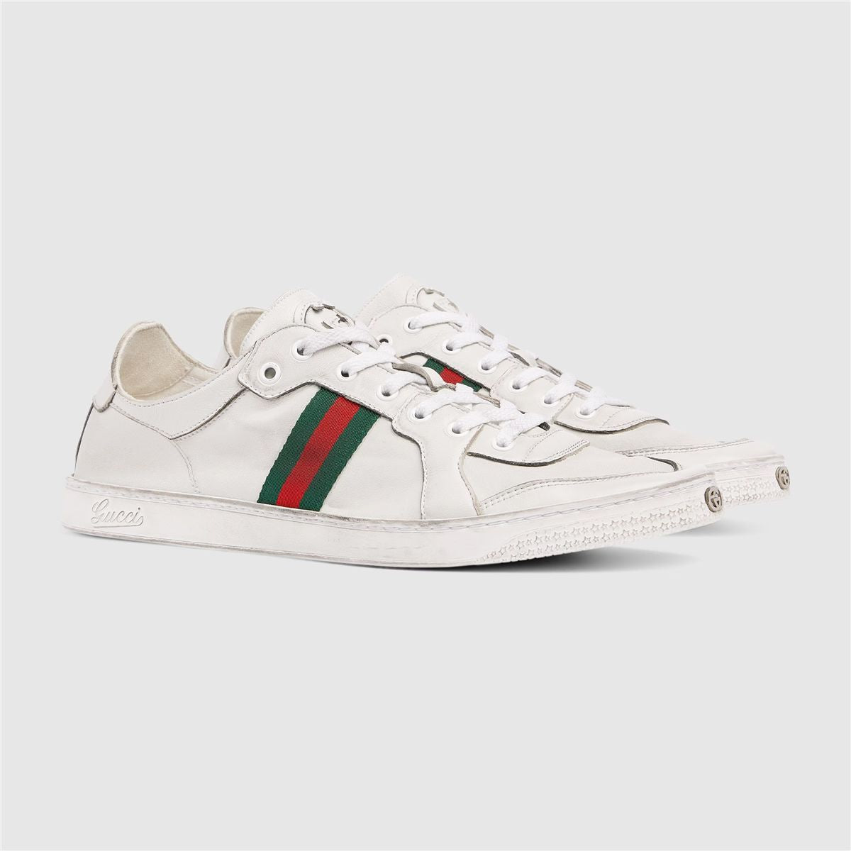 Men's stretch low-top trainer-GUCCI-Verso
