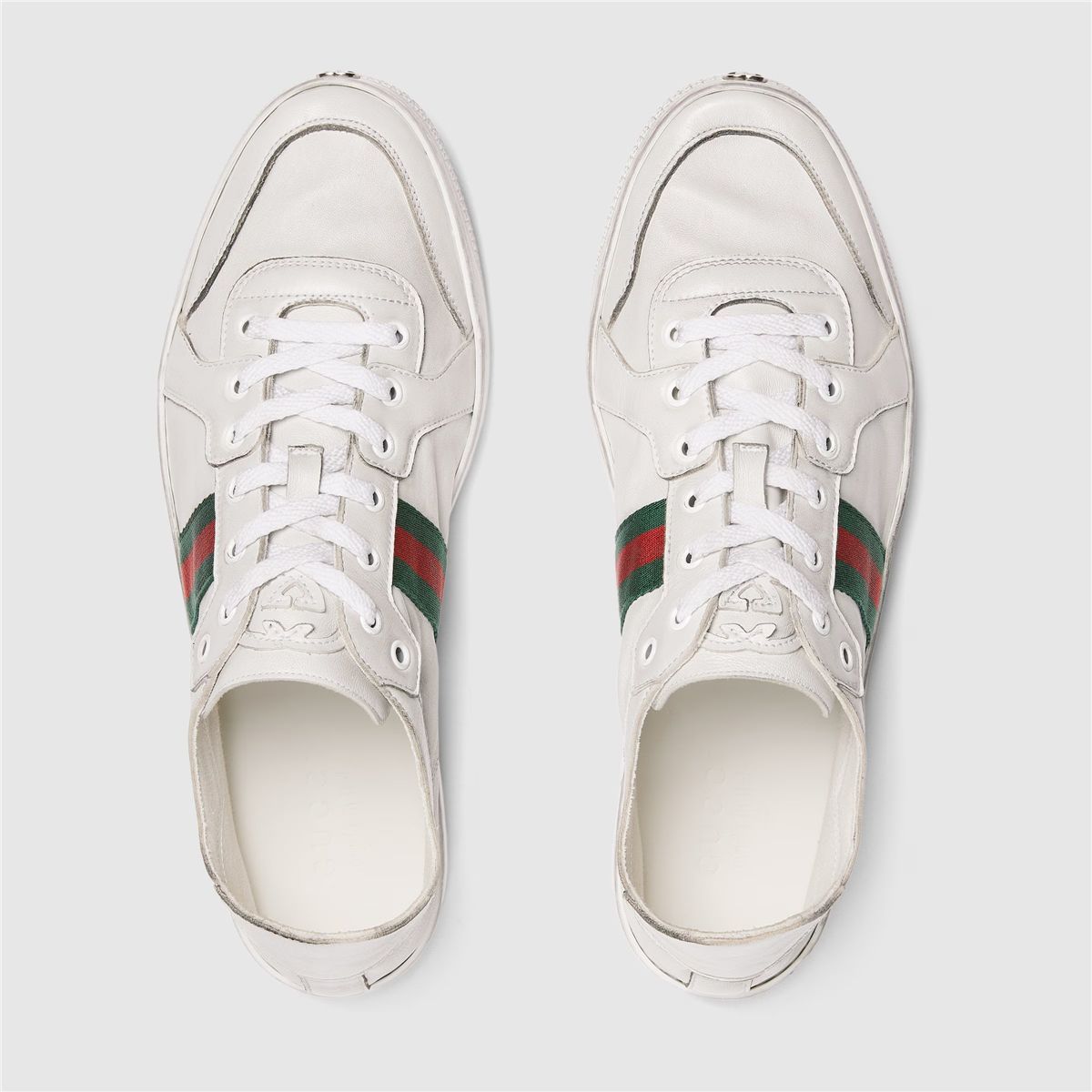 Men's stretch low-top trainer-GUCCI-Verso