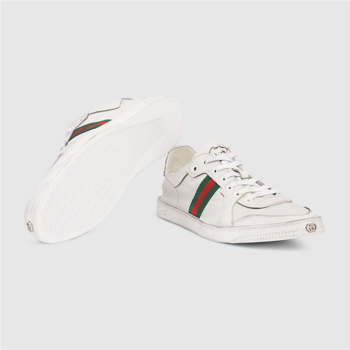 Men's stretch low-top trainer-GUCCI-Verso