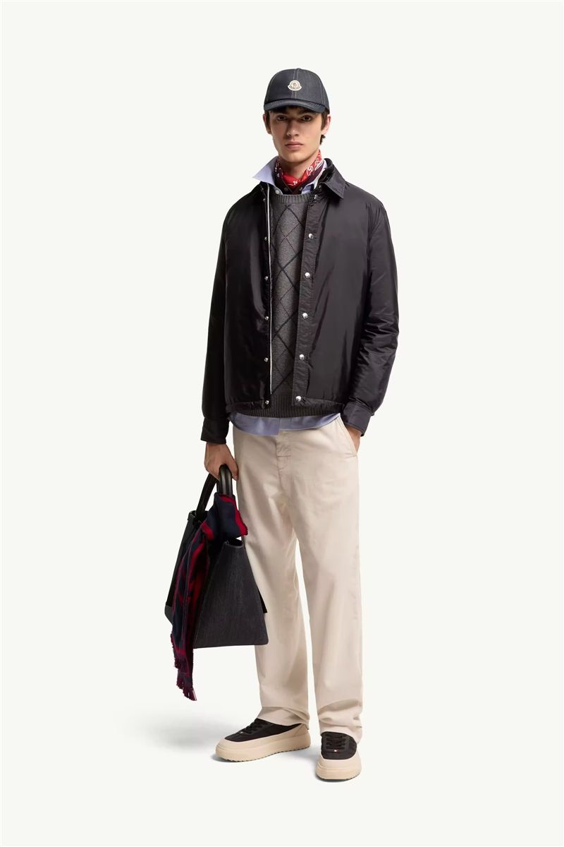 Meridelle down shirt jacket-MONCLER-Verso