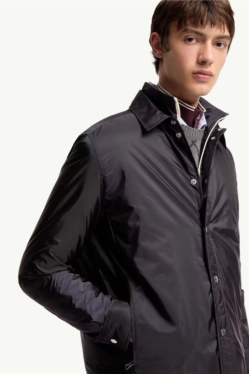 Meridelle down shirt jacket-MONCLER-Verso