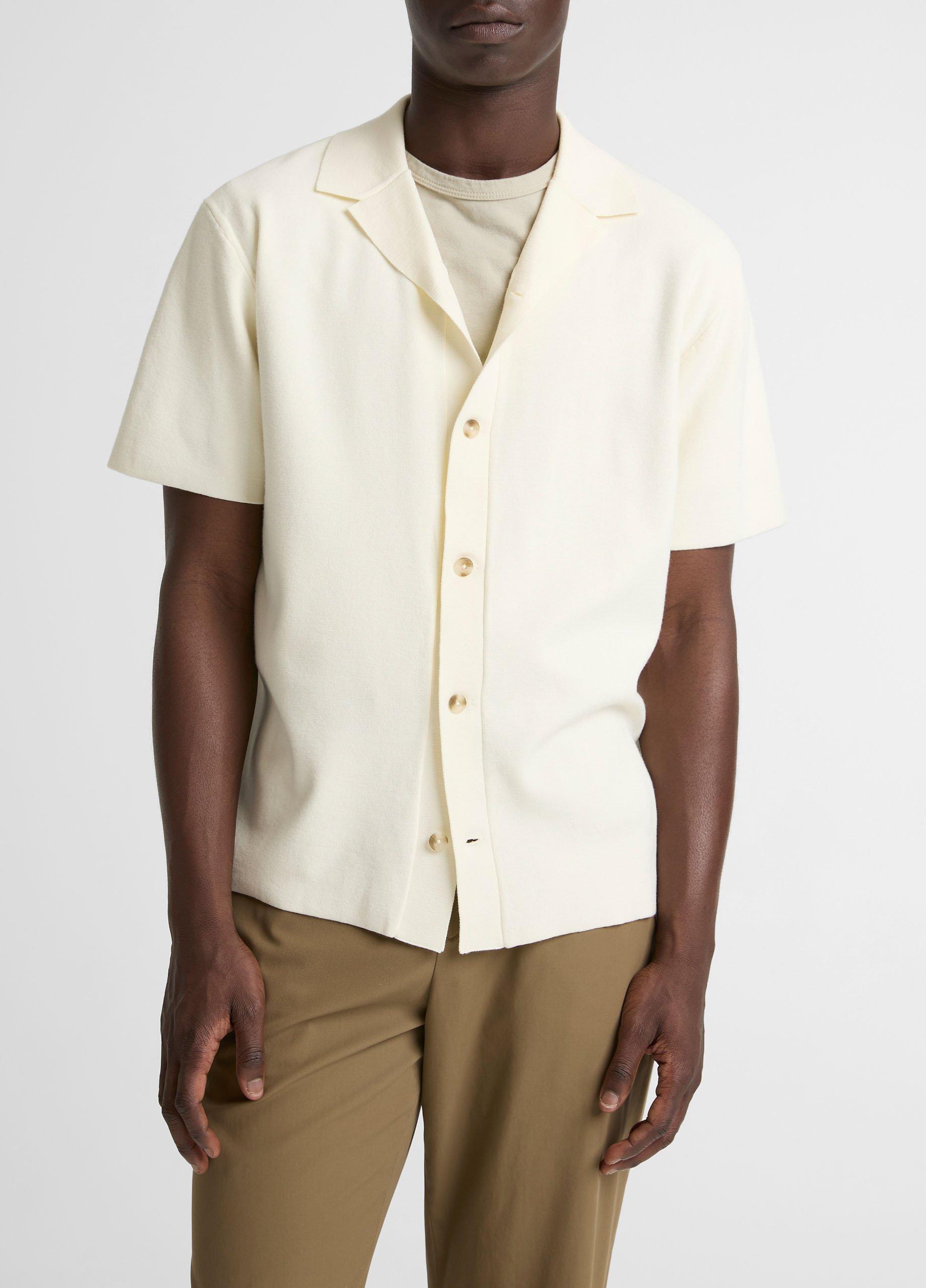 Merino wool cabana shirt-VINCE-Verso