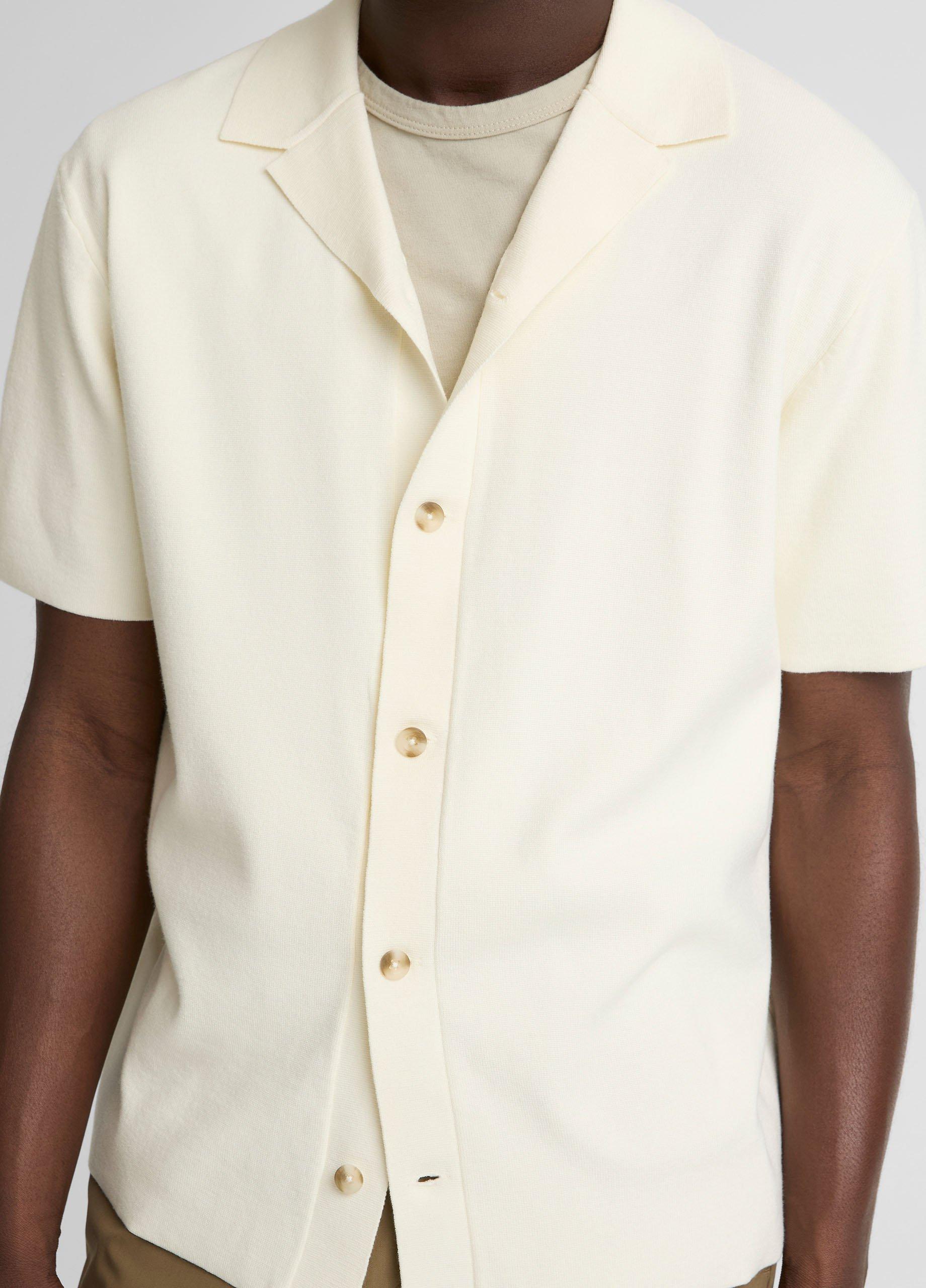 Merino wool cabana shirt-VINCE-Verso