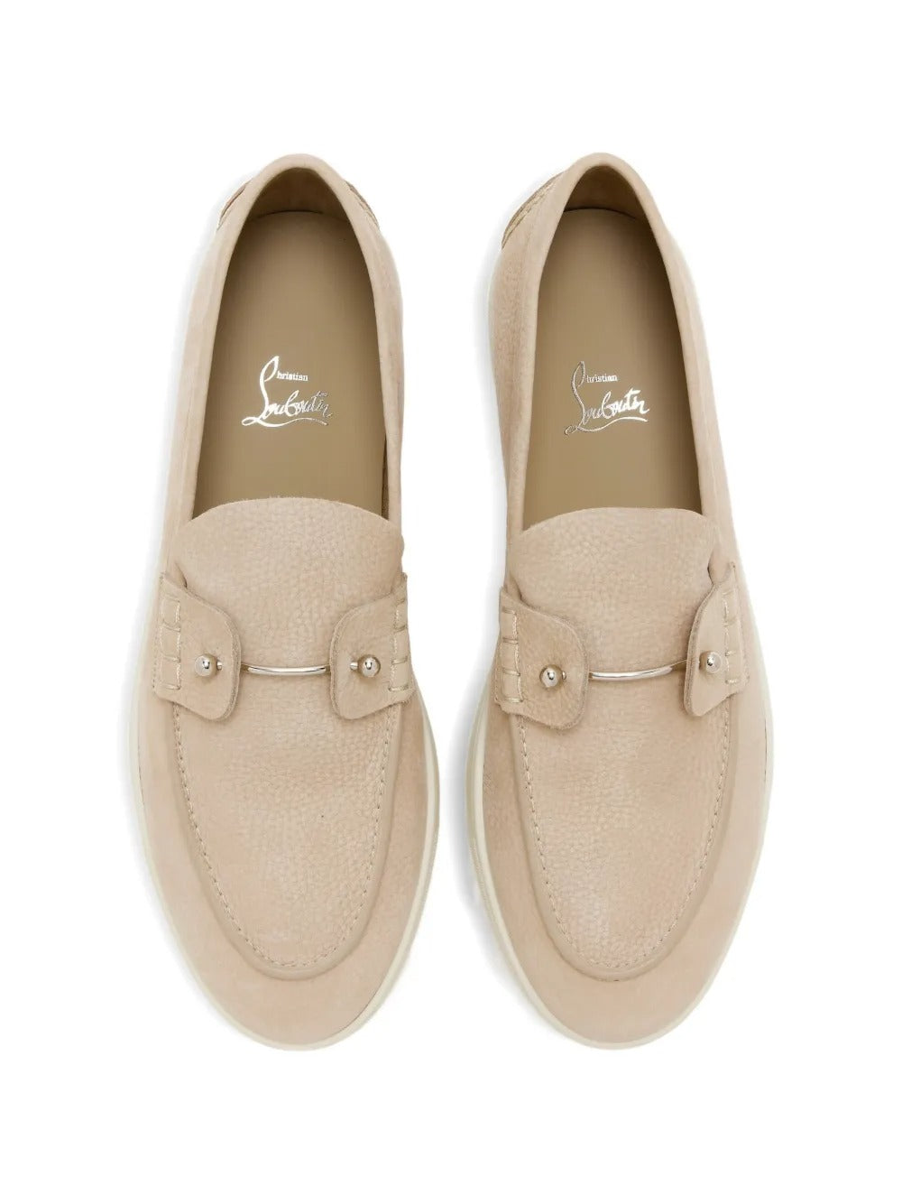 Christian metal detail flat shoes-LOUBOUTIN-Verso