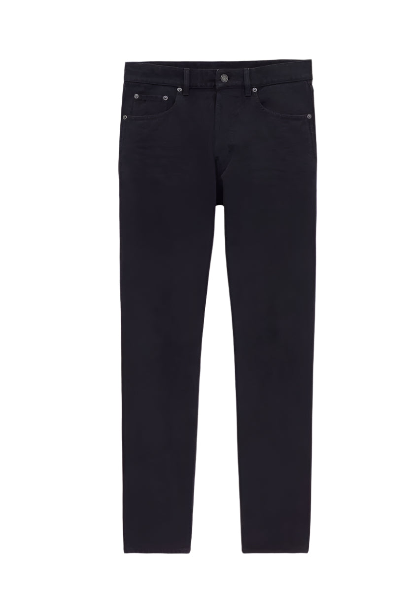 MICK LONG JEANS IN MIDNIGHT BLACK DENIM - SAINT LAURENT - Verso