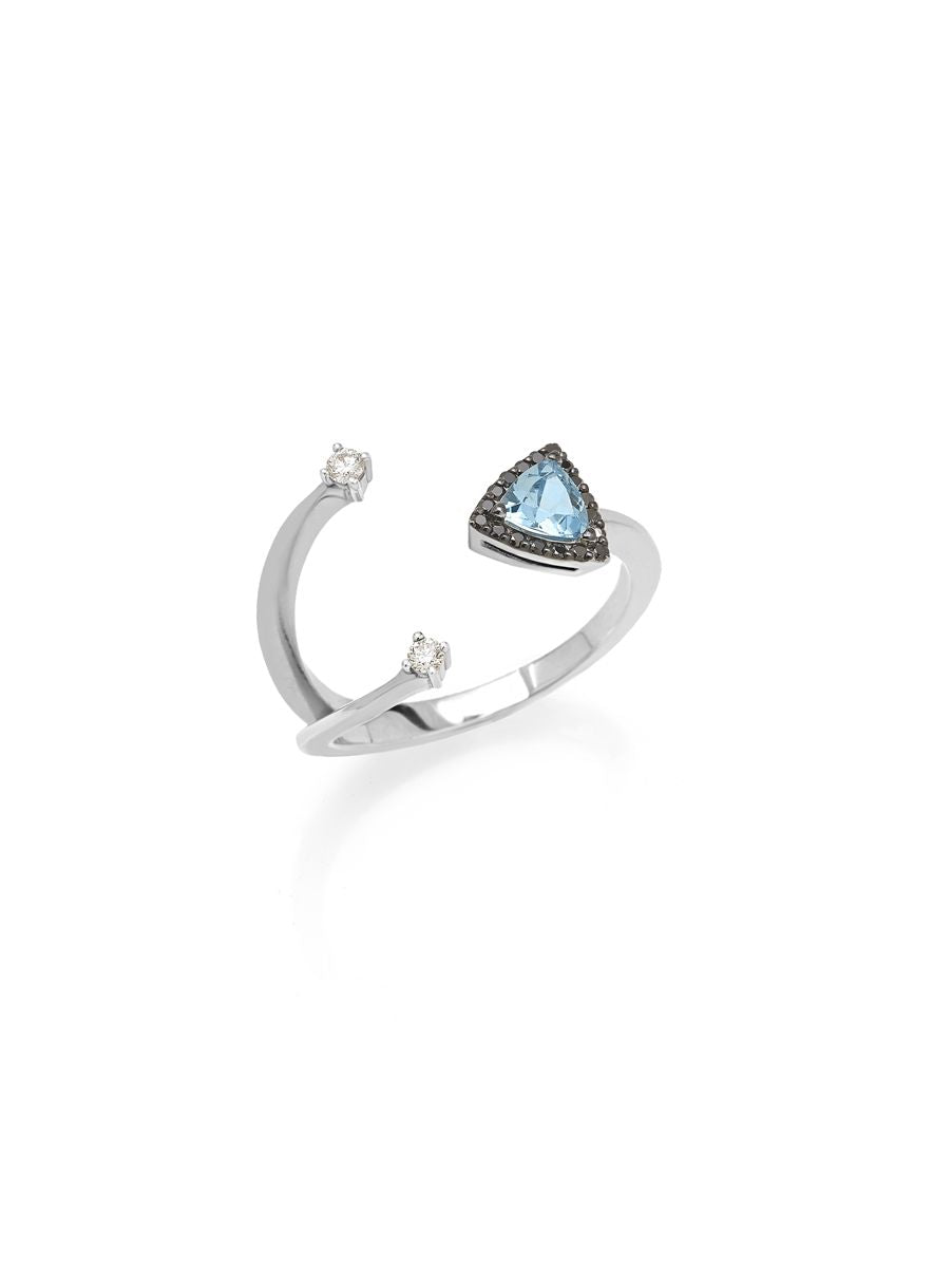 Micro blue topaz ring-ANAPSARA-Verso