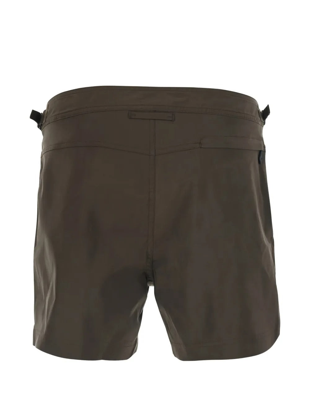Micro compact buckle-detail swim shorts-TOM FORD-Verso