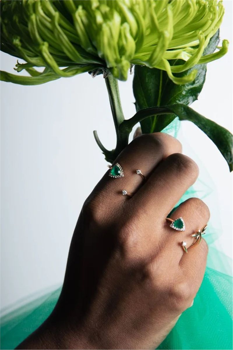 Micro trinity ring-ANAPSARA-Verso
