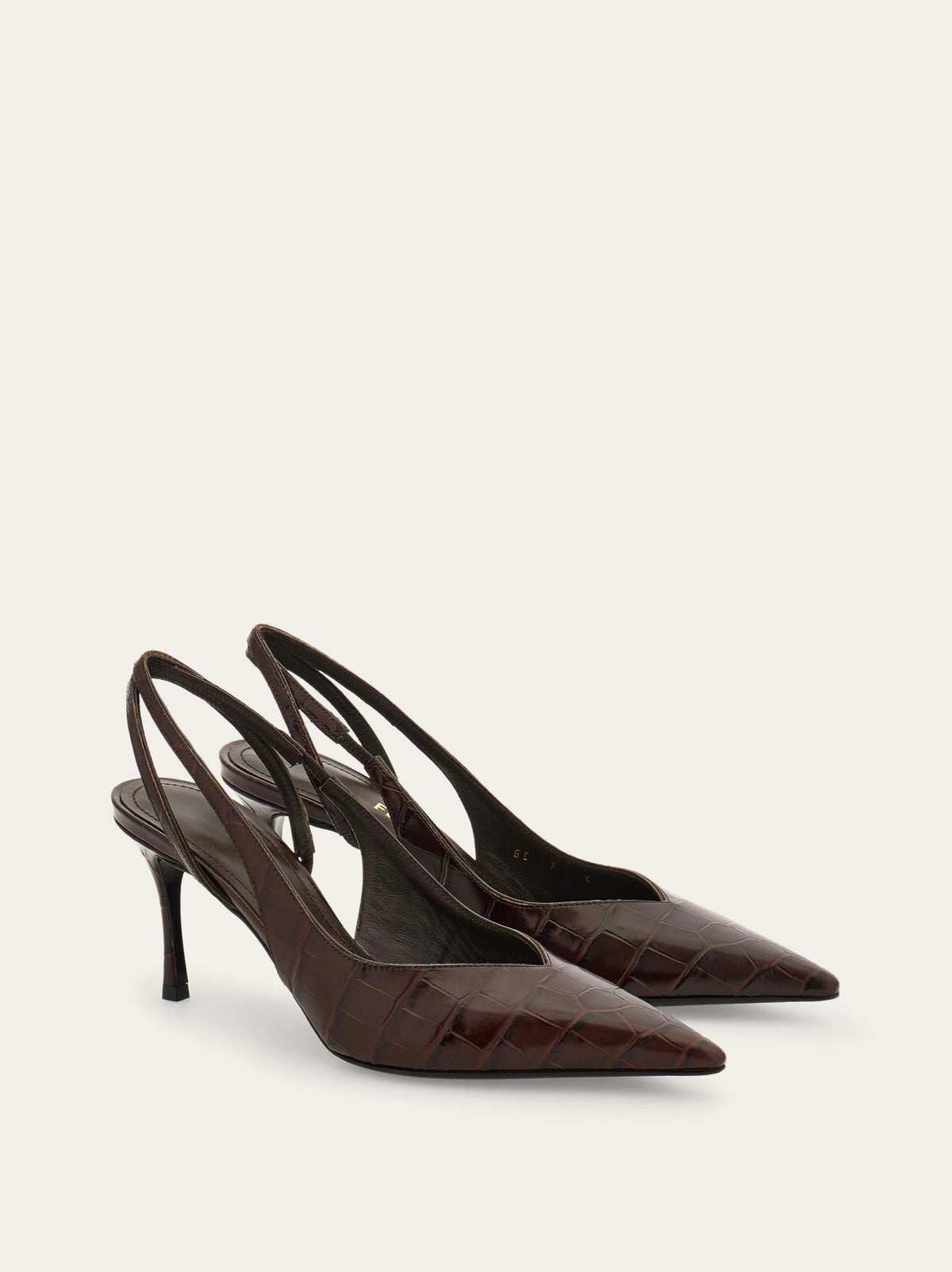 Mid heel slingback-FERRAGAMO-Verso