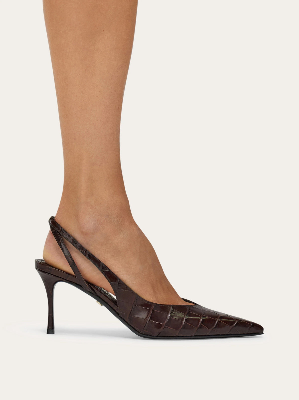 Mid heel slingback-FERRAGAMO-Verso