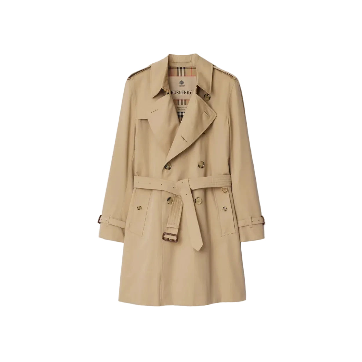 Mid-length kensington heritage trench coat-BURBERRY-Verso