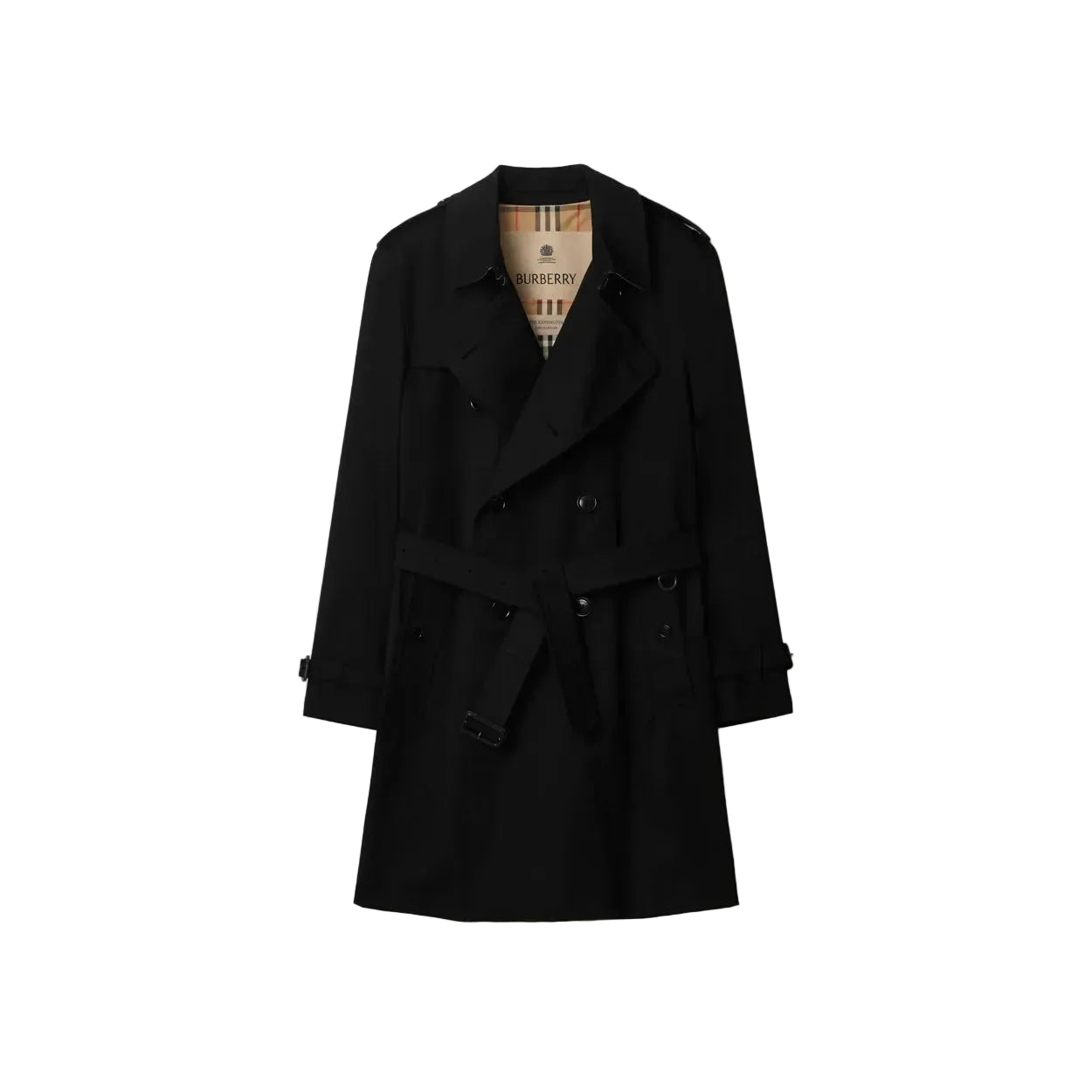 Mid-length kensington heritage trench coat-BURBERRY-Verso