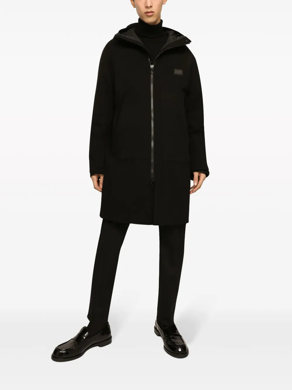 Mid-rise Tapered-leg Trousers-DOLCE & GABBANA-Verso