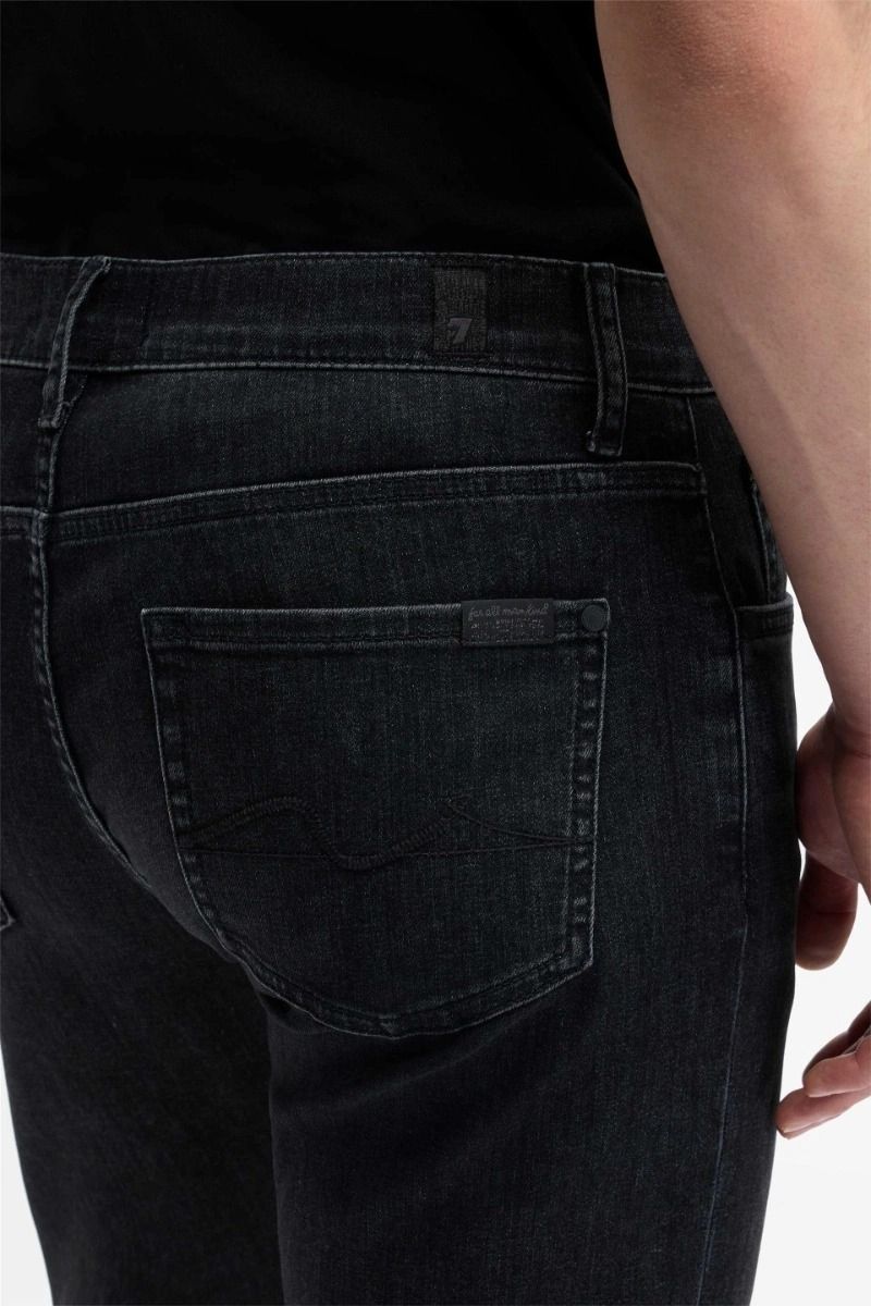Mid waist skinny jeans-7FAM-Verso