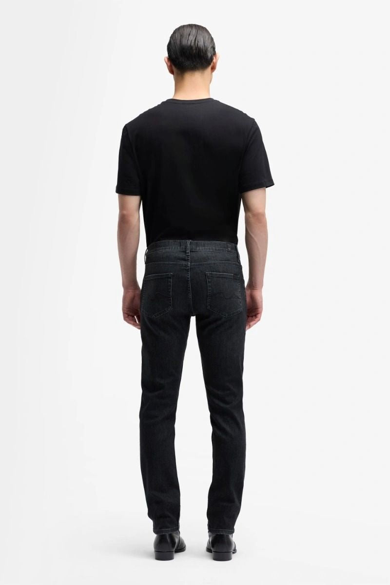 Mid waist skinny jeans-7FAM-Verso