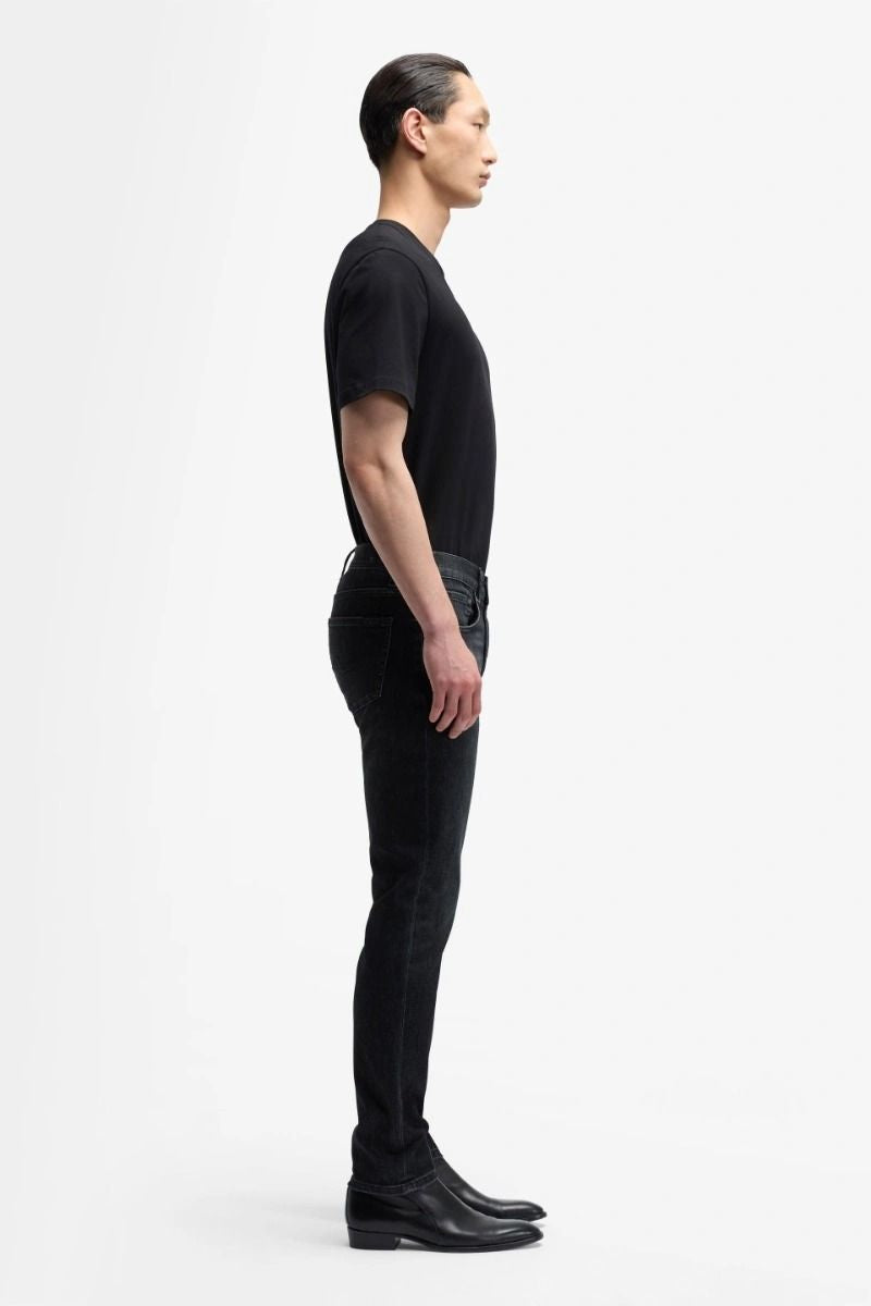 Mid waist skinny jeans-7FAM-Verso