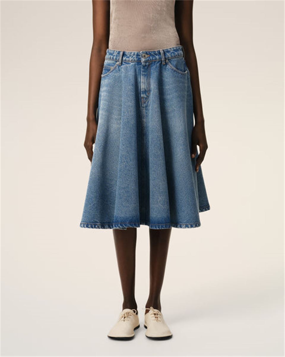 MIDI SKIRT-AMI-Verso