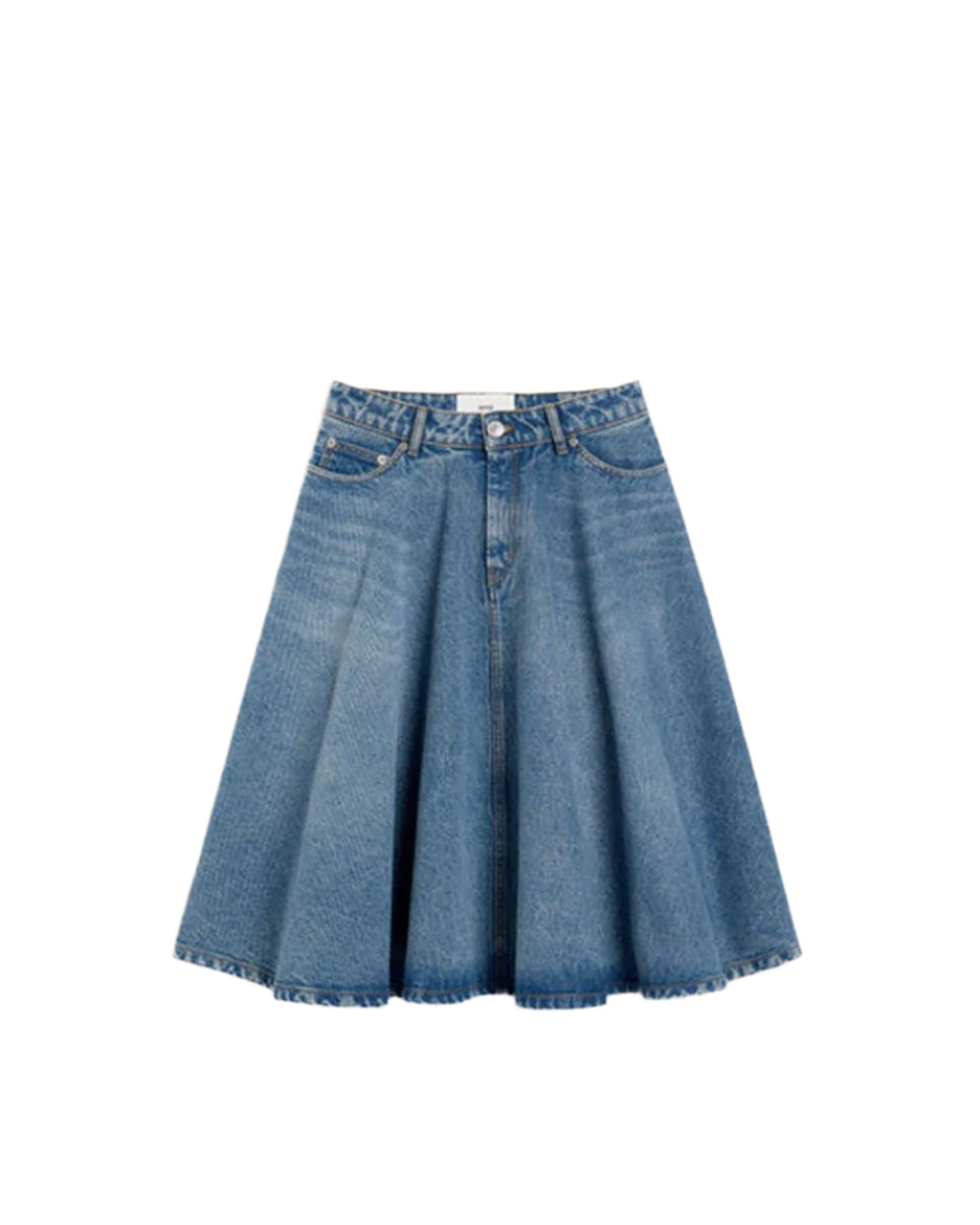 MIDI SKIRT-AMI-Verso