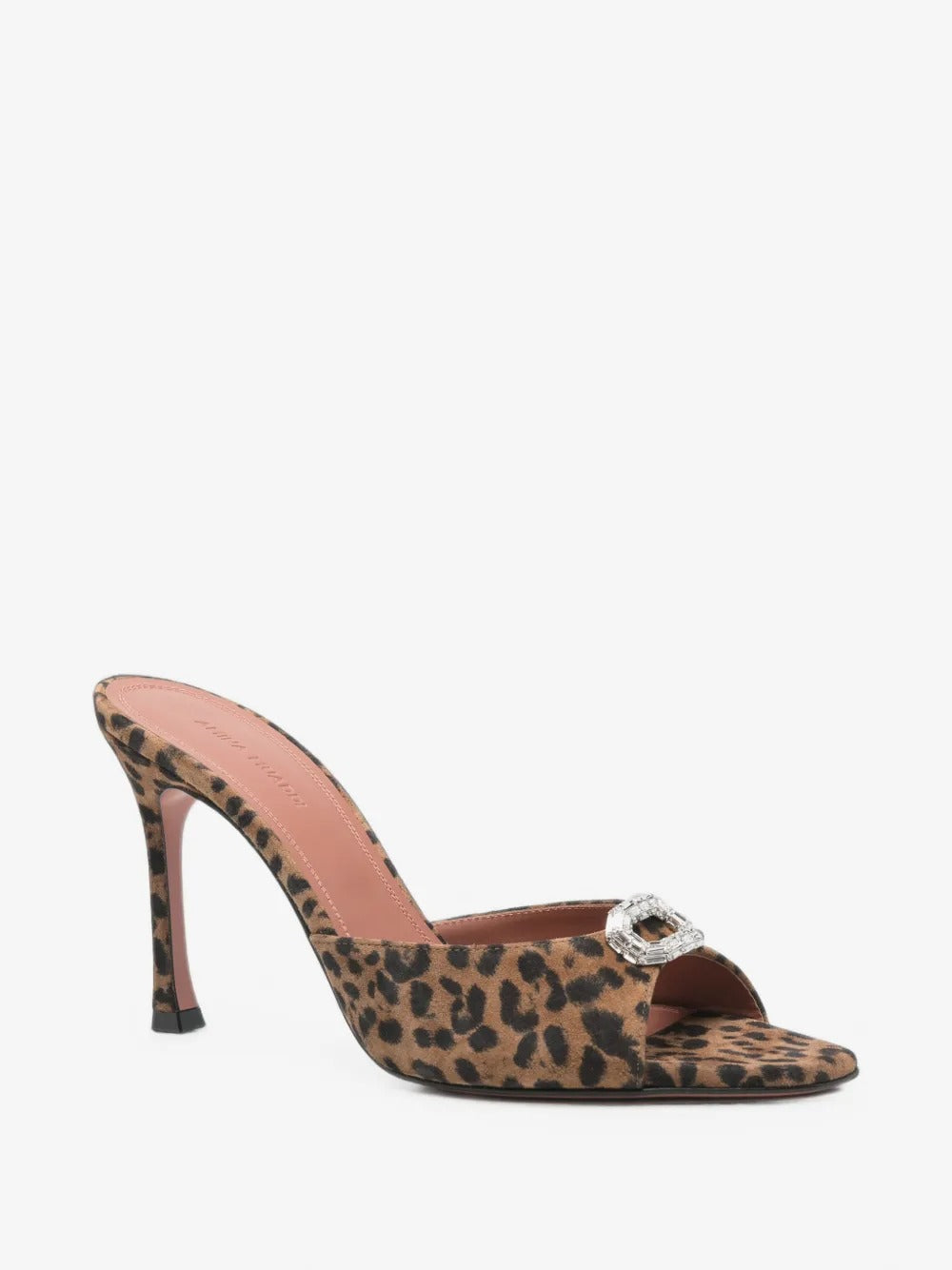 Mini Camelia Crystal-Embellished Leopard-Print Sandals-AMINA MUADDI-Verso