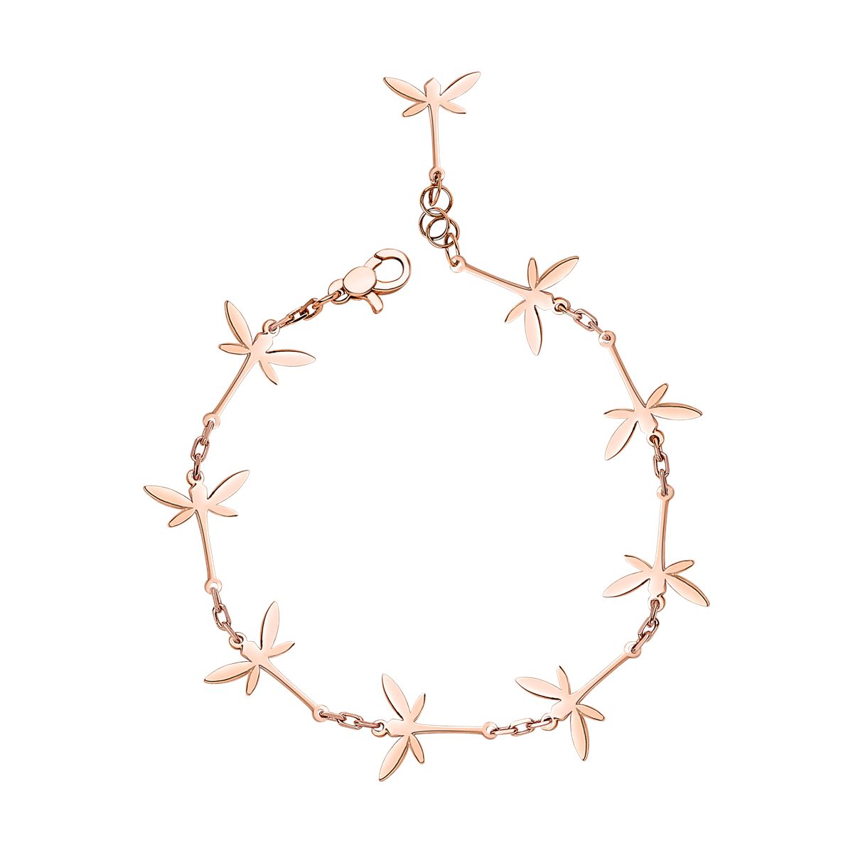 Mini dragonfly chain bracelet-ANAPSARA-Verso