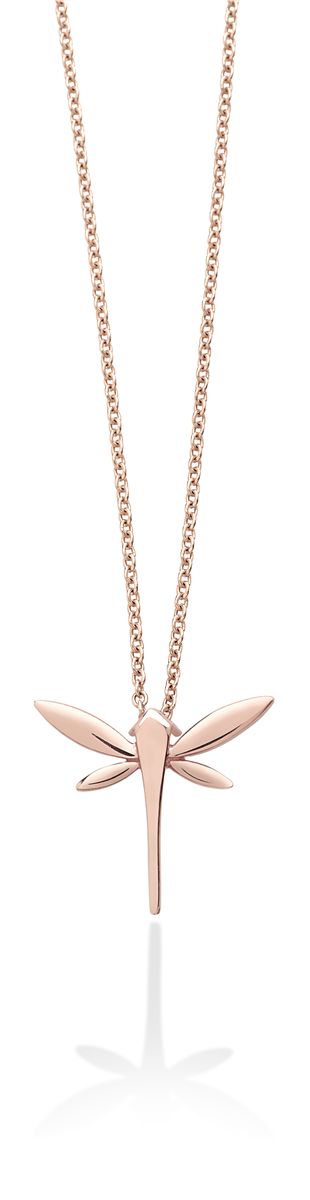 Mini dragonfly necklace-ANAPSARA-Verso