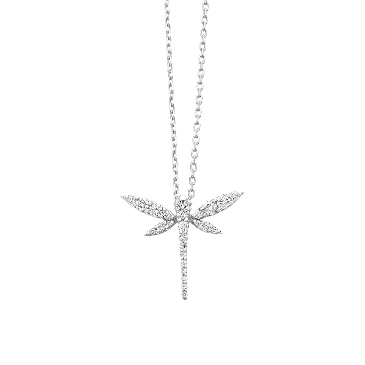 Mini dragonfly necklace-ANAPSARA-Verso