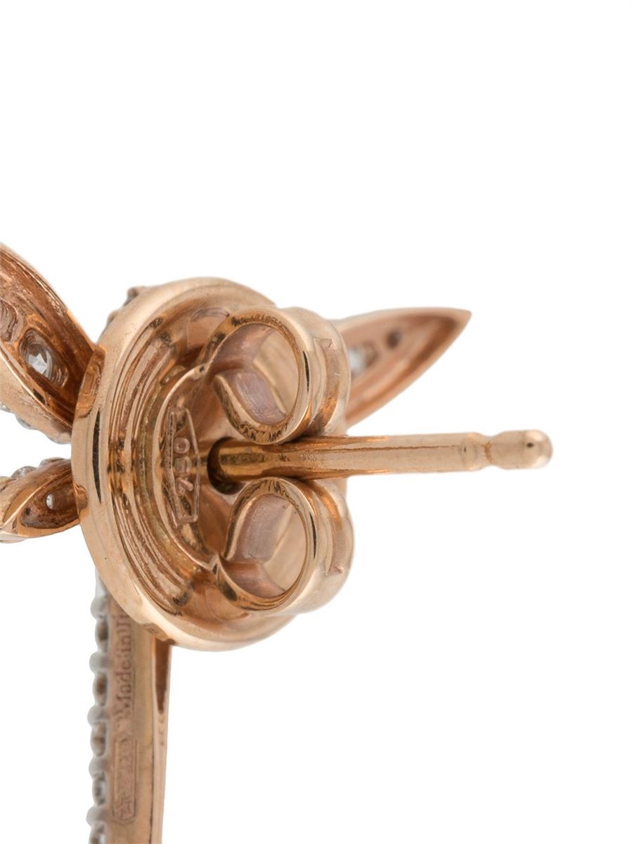 Mini dragonfly stud earrings-ANAPSARA-Verso