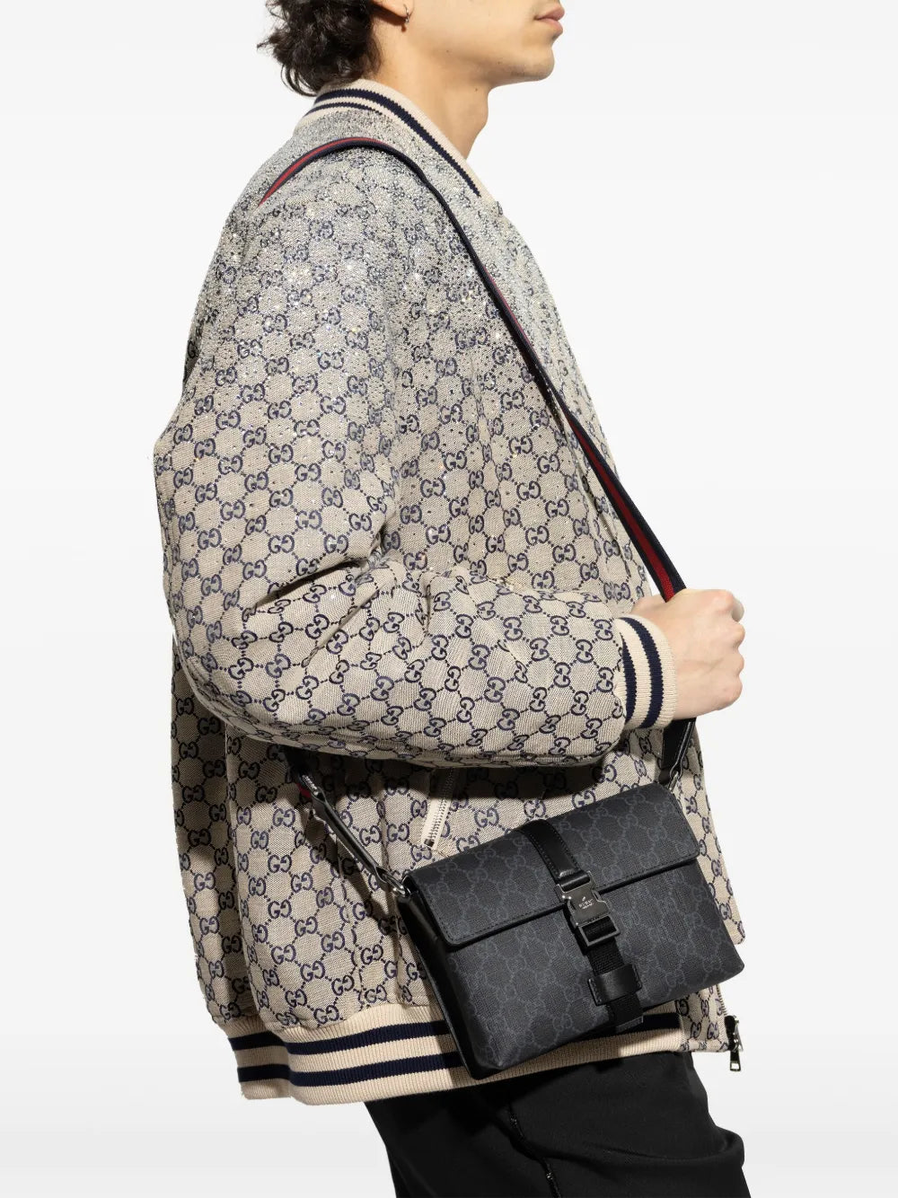 Mini gg messenger bag-GUCCI-Verso