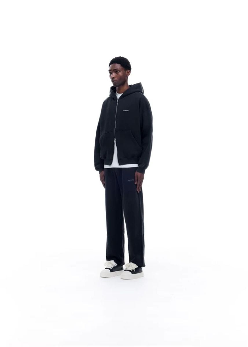 Mini logo zipped hoodie-COLE BUXTON-Verso