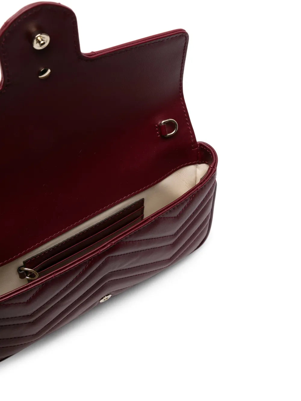 Mini marmont cross body bag-GUCCI-Verso