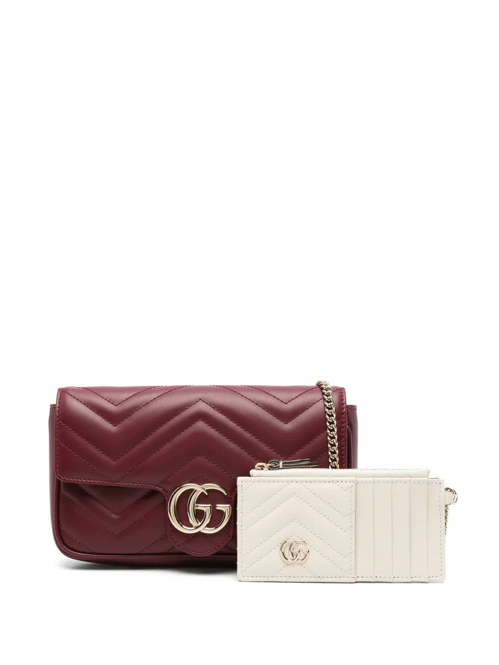 Mini marmont cross body bag-GUCCI-Verso
