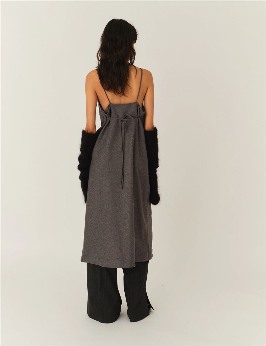Mitch dress grey melange-THE GARMENT-Verso
