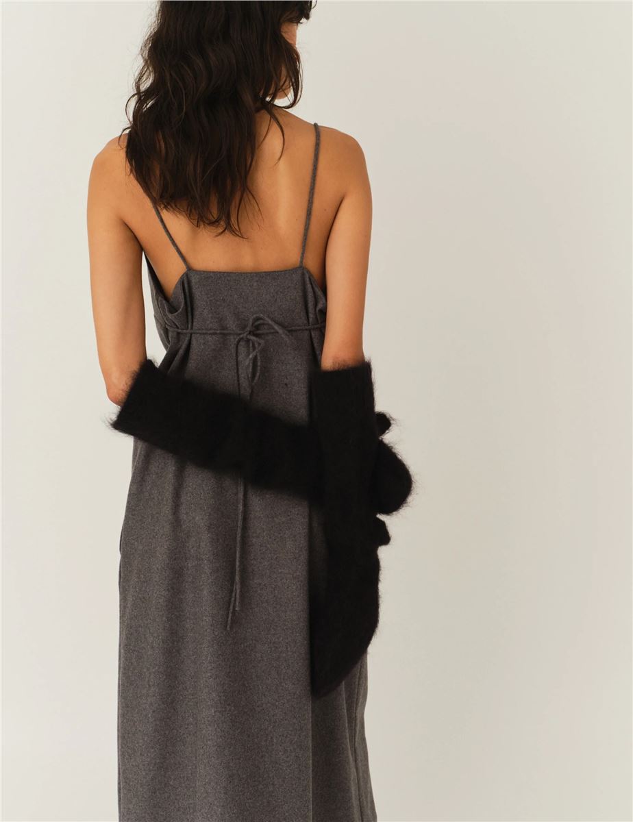 Mitch dress grey melange-THE GARMENT-Verso