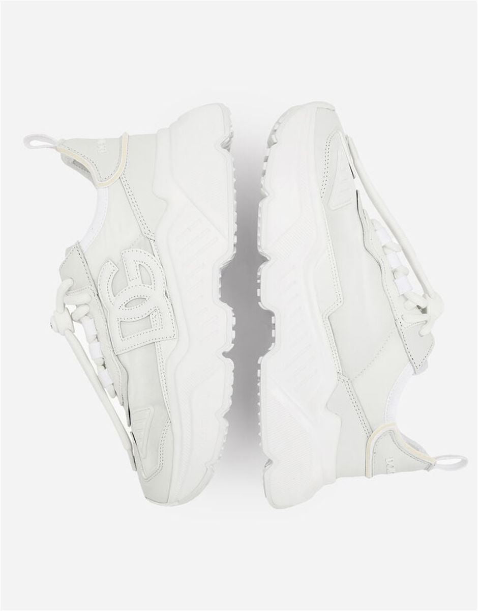 MIXED-MATERIALS DAYMASTER SNEAKERS -  DOLCE & GABBANA -  Verso