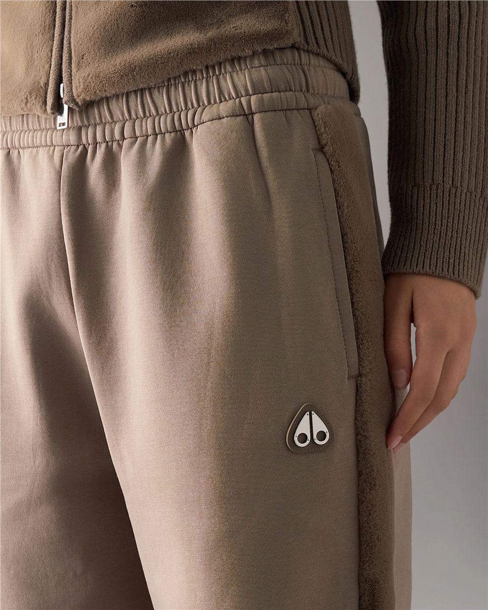Mixed media bunny pants-MOOSE KNUCKLES-Verso