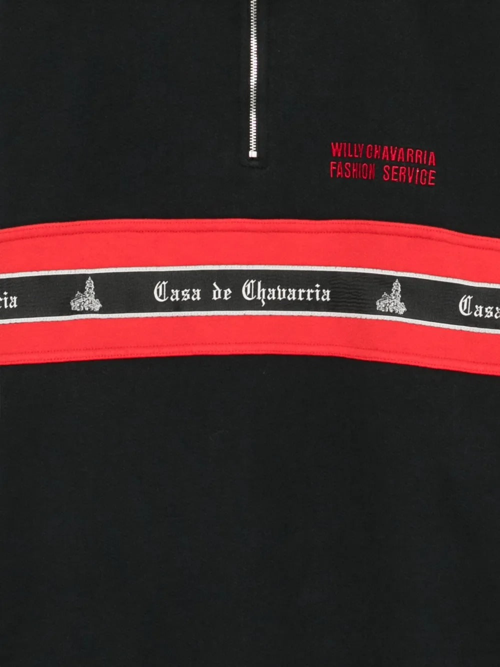 Mock-neck sweatshirt-WILLY CHAVARRIA-Verso