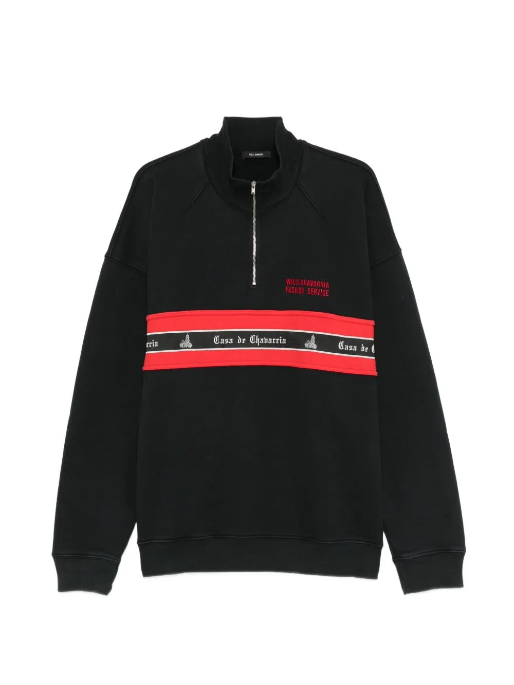 Mock-neck sweatshirt-WILLY CHAVARRIA-308905-S-Verso