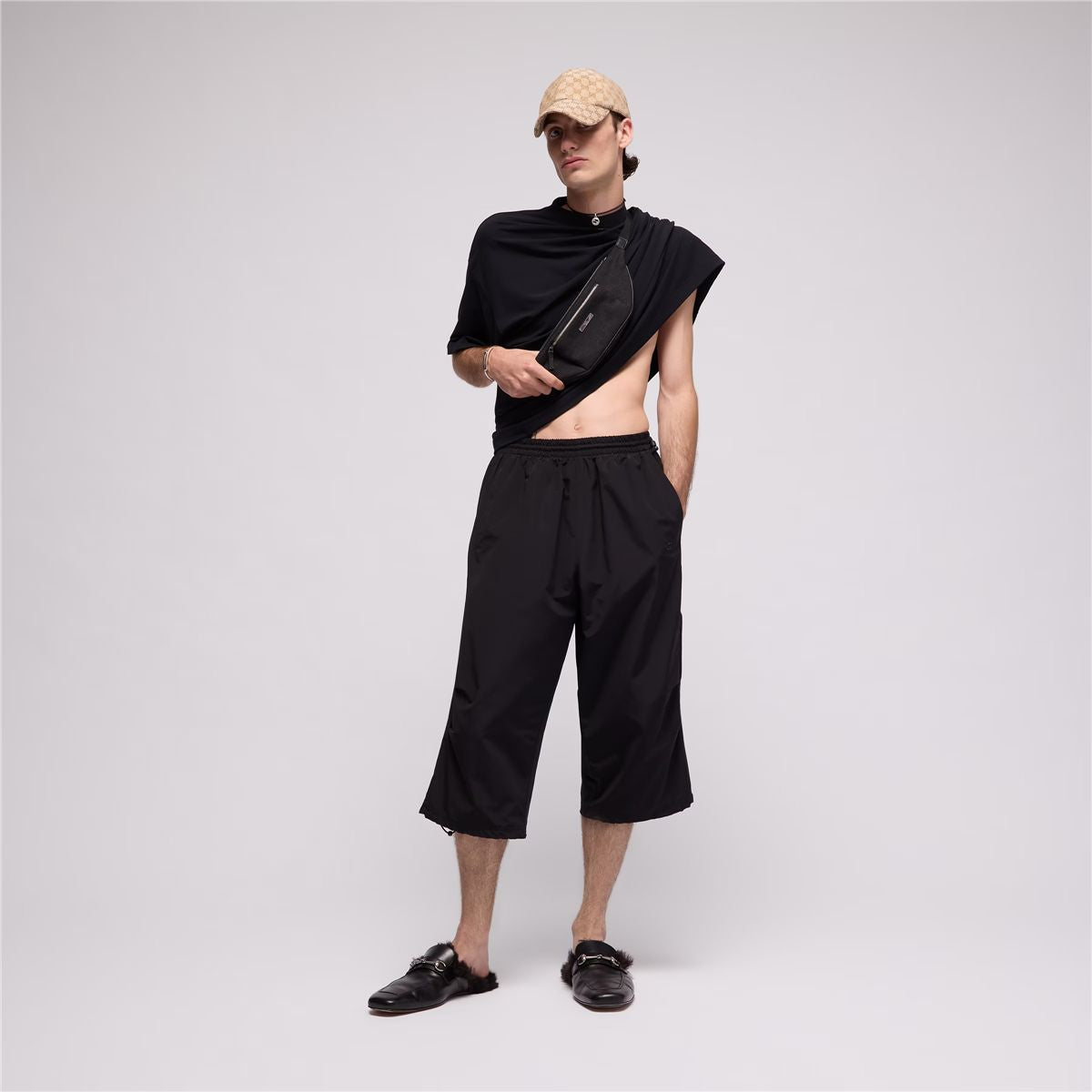 Modal jersey t-shirt with print-GUCCI-Verso