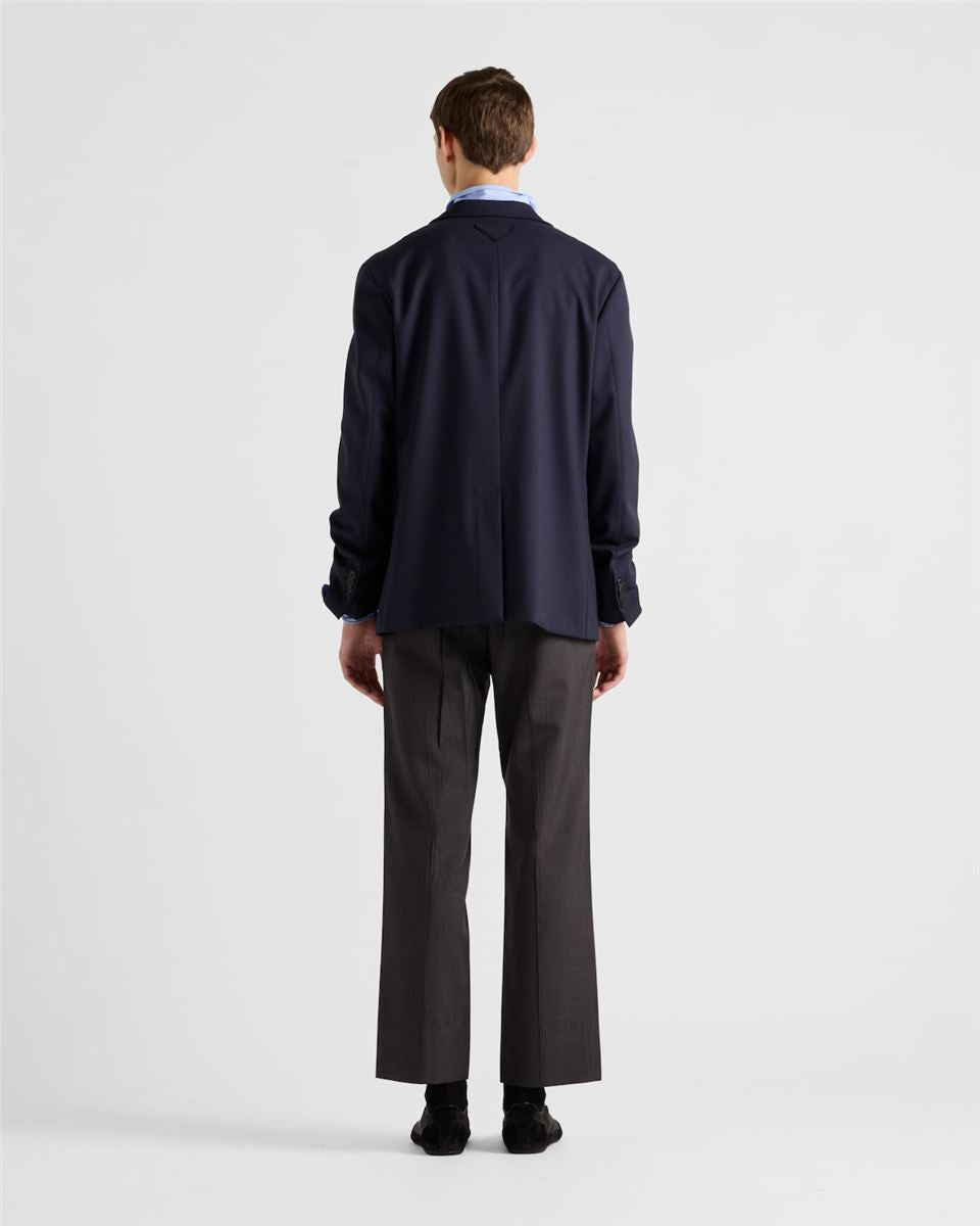 MOHAIR AND SILK PANTS - PRADA - Verso