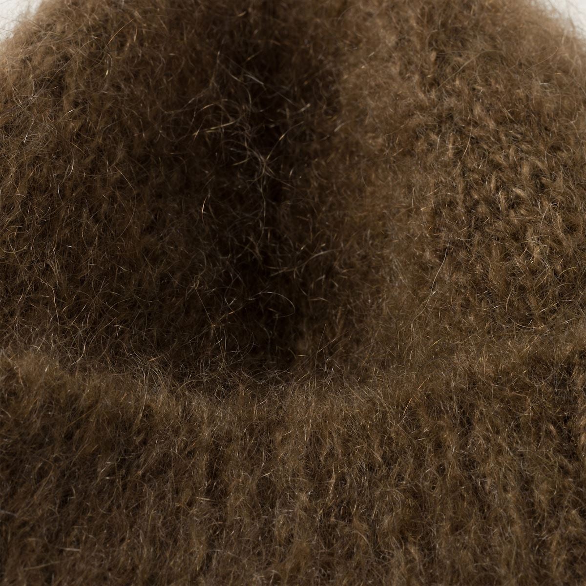 mohair beanie-MIU MIU-Verso