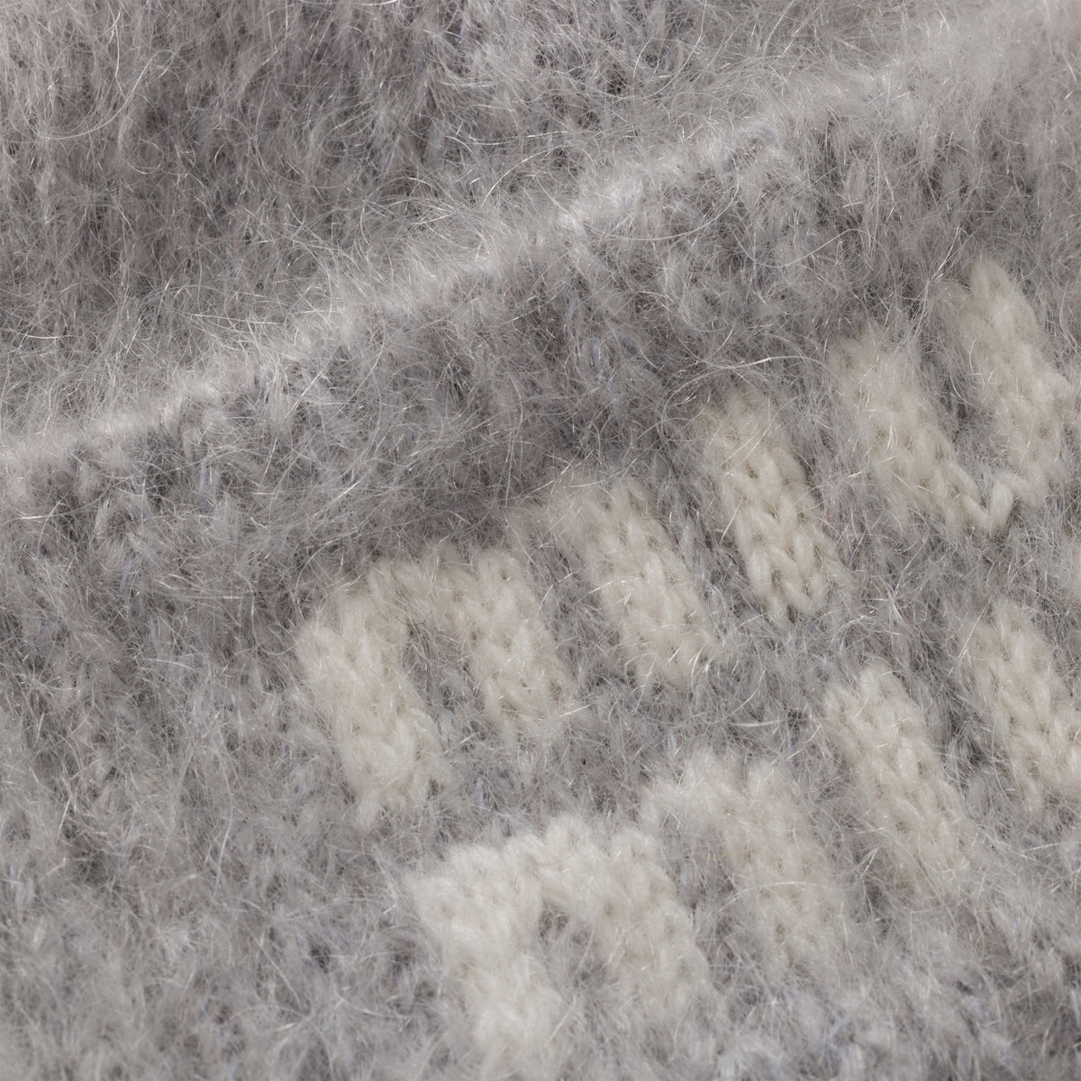 Miu Miu mohair wool logo hat-MIU MIU-Verso